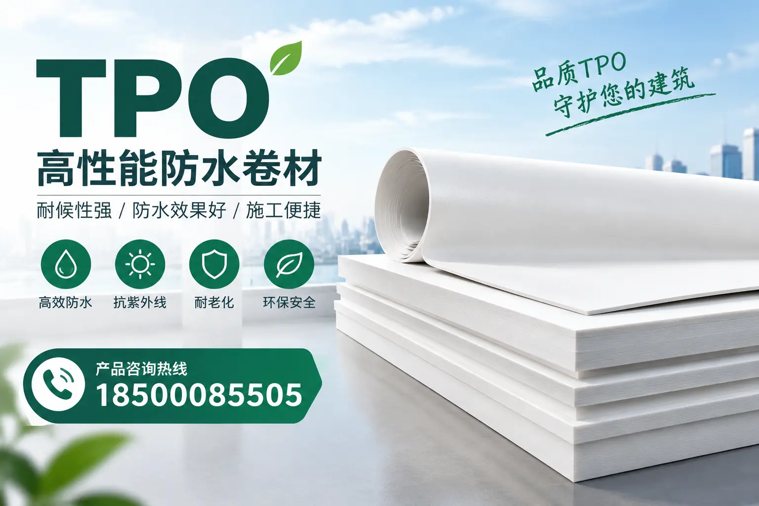 选择tpo材料时的注意事项,避免新乡企业常见误区